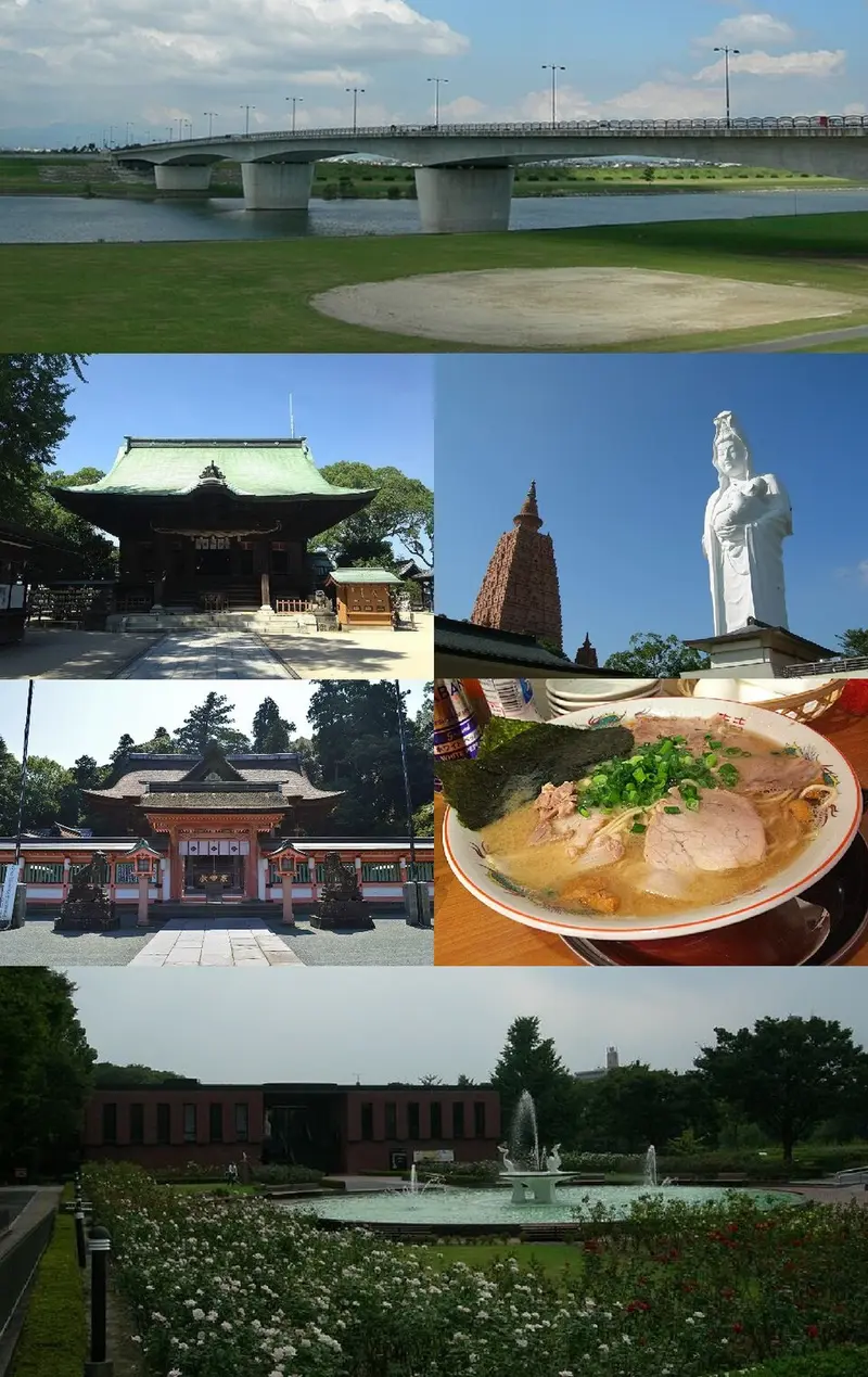 久留米市の風景